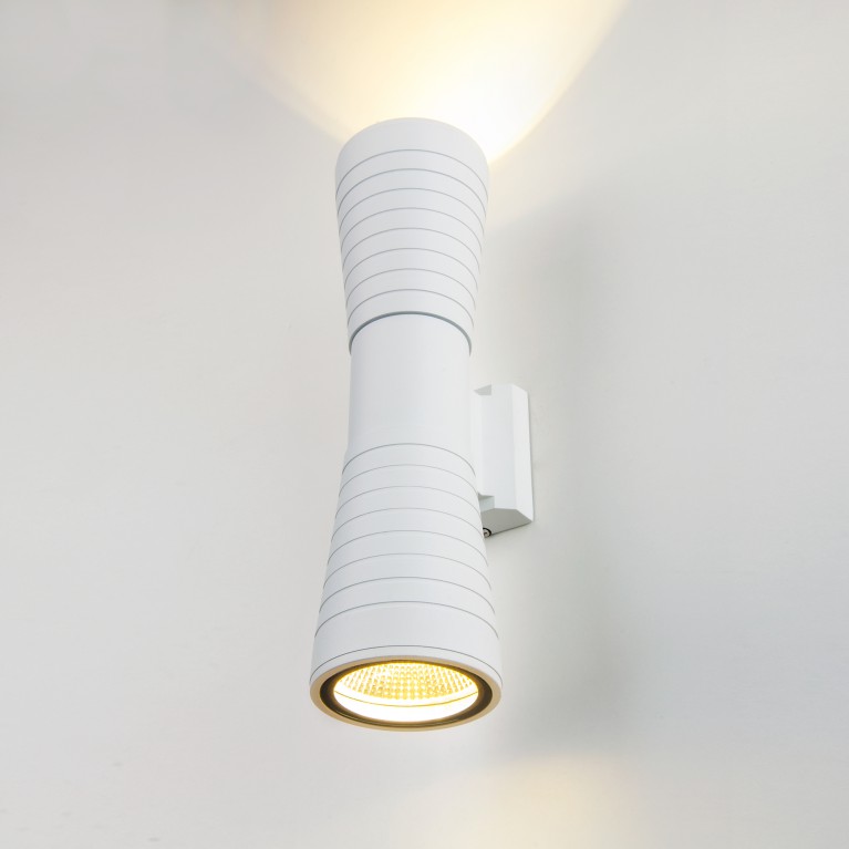 Tube double белый уличный настенный светодиодный светильник 1502 TECHNO LED