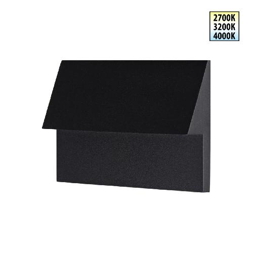 359725 STREET NT25 766 черный Подсветка для лестниц с переключателем цв. температуры IP65 LED 3W 100-240V 2700К\3200К\4000К SCALA
