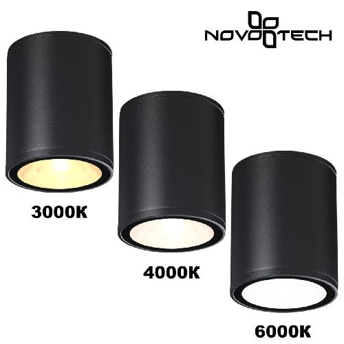 359535 STREET NT25 000 черный Светильник ландшафтный с переключ. цветовой температуры IP65 LED 10W 100-240V 3000К\4000К\6000К TUMBLER