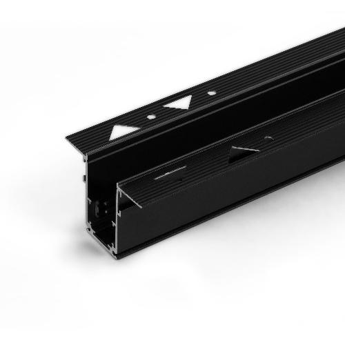Slim Magnetic Шинопровод встраиваемый (черный) (1м) 85086/00