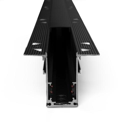Slim Magnetic Шинопровод встраиваемый (черный) (1м) 85086/00