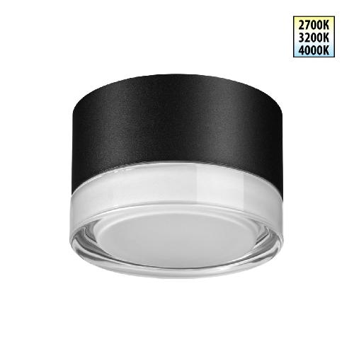 359715 STREET NT25 714 черный Светильник ландшафтный с переключ. цветовой температуры IP65 LED 12W 100-240V 2700К\3200К\4000К ESTIMA