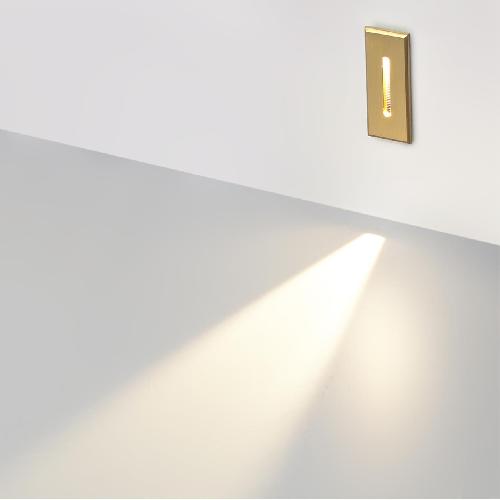 7056/3WL HIGHTECH ODL25 397 металл/металл Подсветка лестницы бронза IP20 LED 1*3W ESCALA
