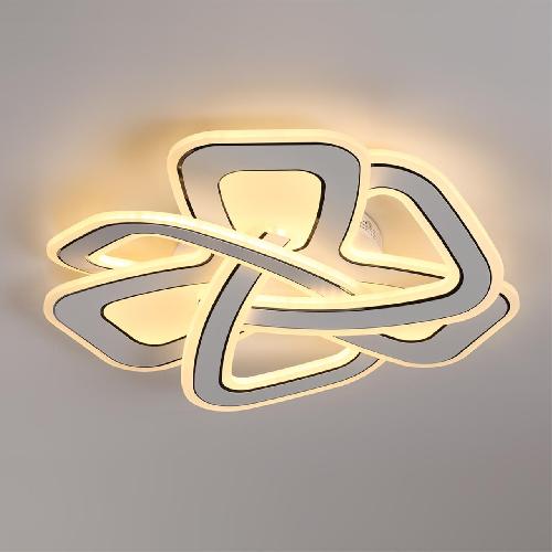 8015/160CL LEDIO LN25 белый, хром/белый металл/акрилл Потолочный светильник LED 160W 220V 3000-6000K JAZZ