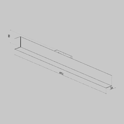 Трековый светильник Technical TR012-2-20W3K-B