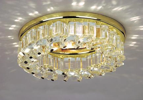 Точечный встраиваемый светильник Arte Lamp BRILLIANTS A7082PL-1GO