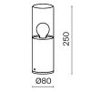 Ландшафтный светильник Outdoor O432FL-01GF