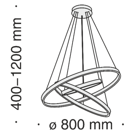 Подвесной светильник Maytoni MOD058PL-L100W4K
