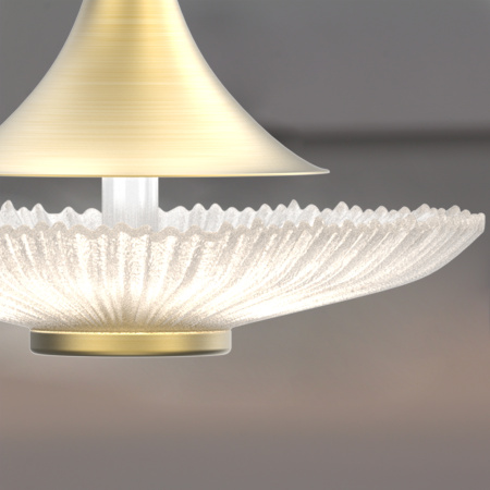 4657-1P, подвес, D150xH1500, LEDx6W, 420LM, 4000K, included