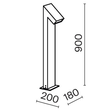 Ландшафтный светильник Outdoor O592FL-L15GF3K