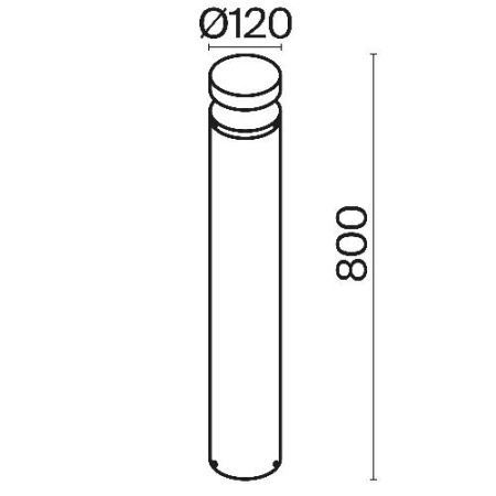 Ландшафтный светильник Outdoor O591FL-L12GF3K1