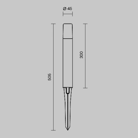 Ландшафтный светильник Outdoor O416FL-L3B3K1