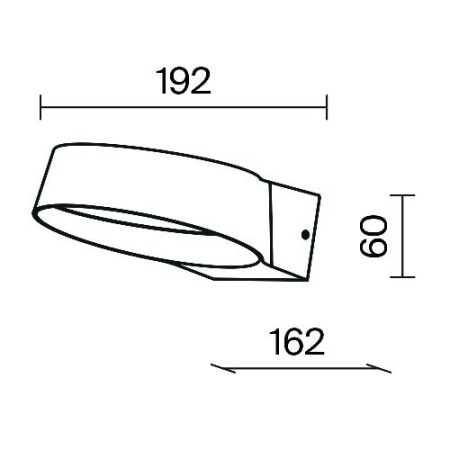 Настенный светильник (бра) Outdoor O443WL-L12GF3K