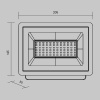 Прожектор Outdoor FL001-L50B6K