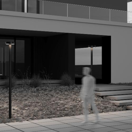 Садово-парковый светильник Outdoor O529FL-L30B3K