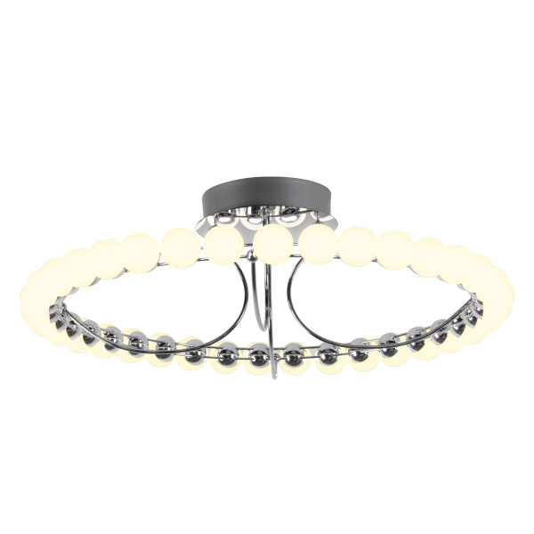 4589-6C, потолочная люстра, D600xH200, LEDx43W, 3400LM, 4000K, included