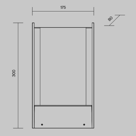 Ландшафтный светильник Outdoor O445FL-L20GF3K