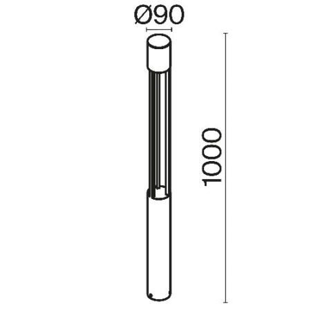 Ландшафтный светильник Outdoor O427FL-L12GF3K