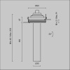 Встраиваемый светильник Technical C140TRS-L200-7W3K-W