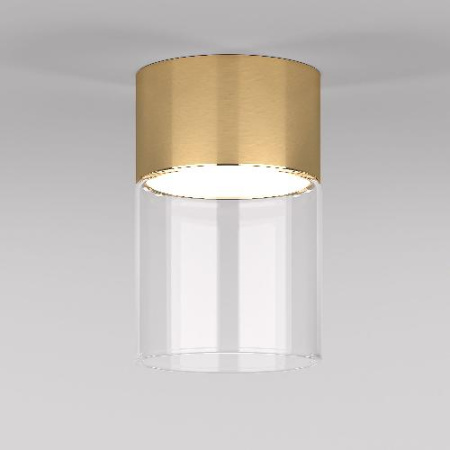 25047/LED 10W 4000К латунь/прозрачный