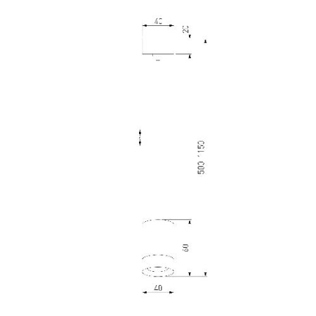 50248/1 LED / подвесной светильник/  белый