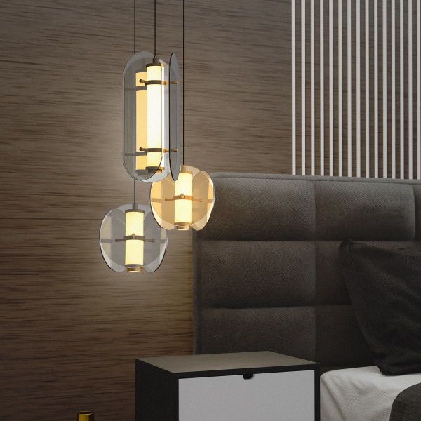 4624-1P, подвес, D200xH210/1745, LEDx10W, 490LM, 3000K, included